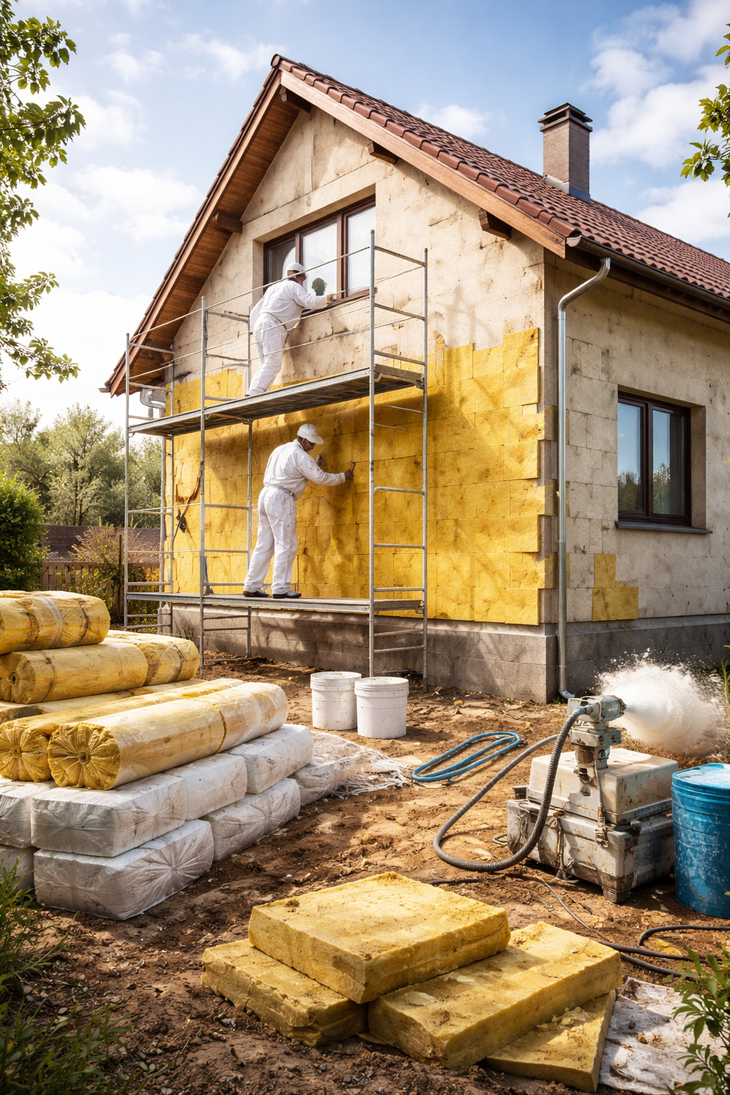 Профессиональное утепление домов в Медногорске — тепло, надежность, экономия
